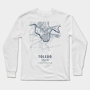 toledo simple map Long Sleeve T-Shirt